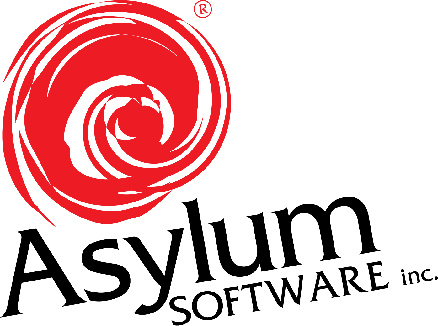 Asylum Software Inc. Swirl Logo